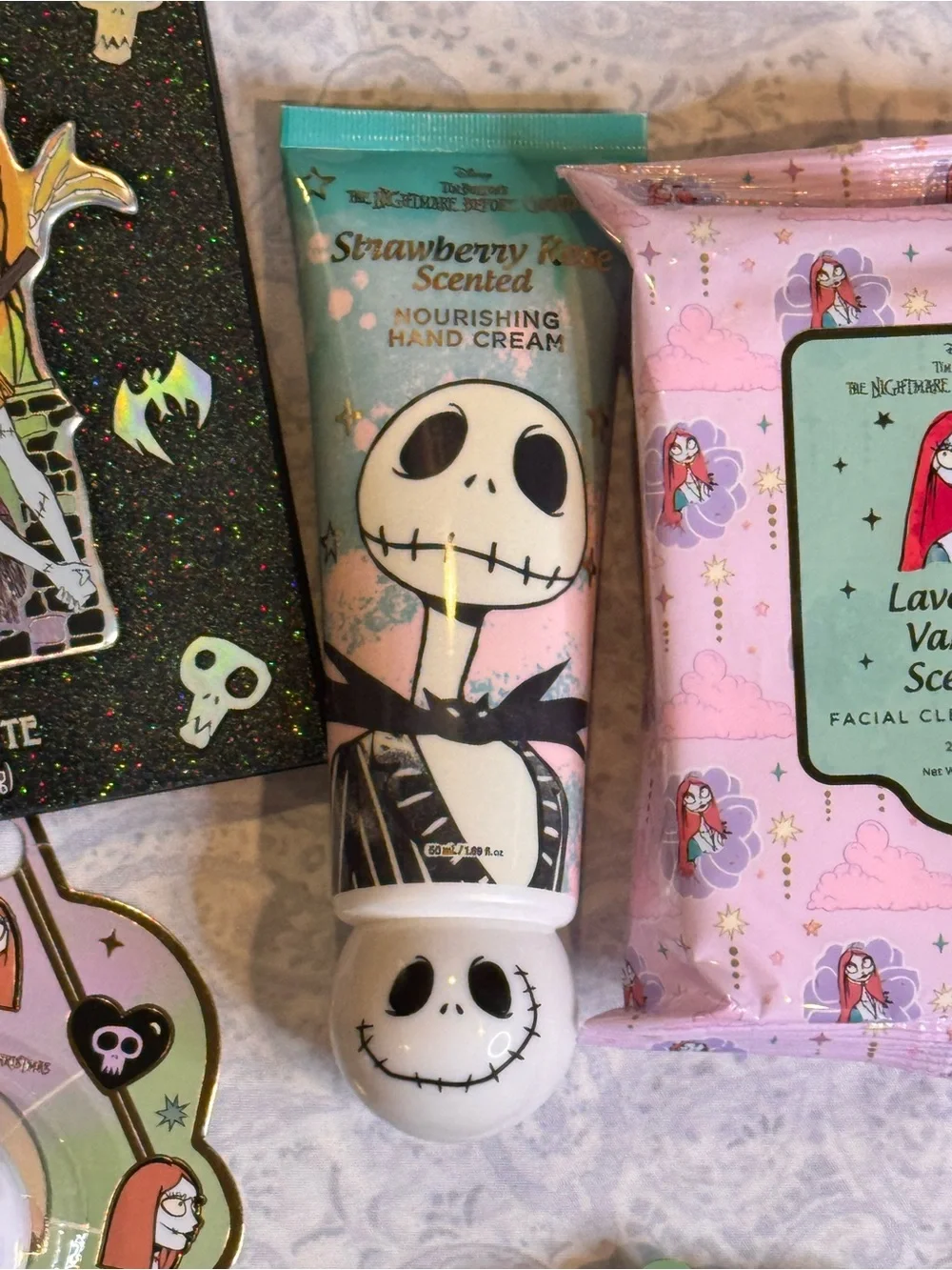 The Nightmare Before Christmas Plush Patchwork Sally Spa Headband & Beauty Set